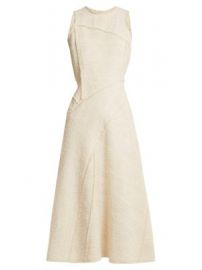 Sleeveless boulc  -tweed dress at Matches