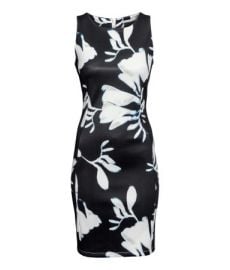 Sleeveless dress in black at H&M