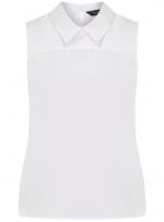 Sleeveless shell top at Dorothy Perkins