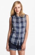 Sleeveless western shirt by Two by Vince Camuto at Nordstrom