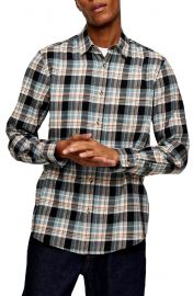 Slim Fit Check Button-Up Shirt at Nordstrom