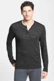 Slim Fit Long Sleeve Stripe Henley at Nordstrom Rack