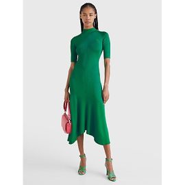 Slim Fit Mockneck Dress at Tommy Hilfiger