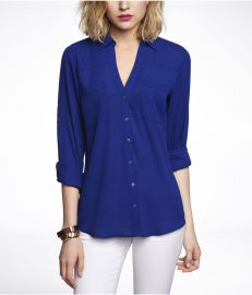 Slim Fit Portofino Shirt at Express