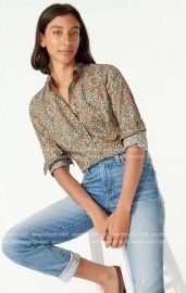 Slim Perfect Shirt in Liberty by J. Crew at J. Crew