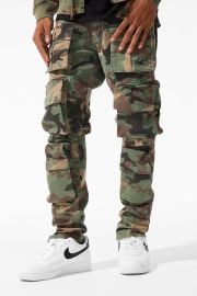 Slim Taper Fit - Camo Mercenary Denim Vintage Camo - Sean Collection at Jordan Craig
