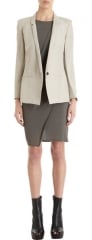 Slim lapel blazer by Helmut Lang at Barneys