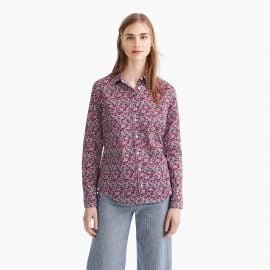 Slim perfect shirt in Liberty® floral at J. Crew