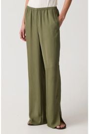 Slit Hem Wide Leg Pants at Nordstrom