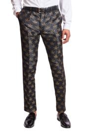Sloane Tux Pants - slim - Black Bees 8211 Paisley amp Gray at Paisley & Gray