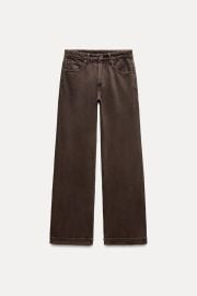 Slouchy Trf Jeans With A Mid Waist at Zara