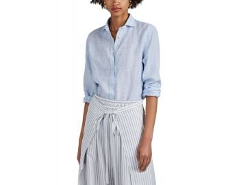 Slub Linen Western Shirt at Saks Fifth Avenue