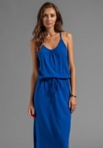 Slub jersey maxi dress by C C California at Revolve