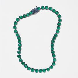 Small Dot Rivire Necklace - Green Onyx ndash at Nak Armstrong