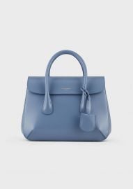 Small Hand-Finished Calfskin La Prima Bag by Giorgio Armani at Armani