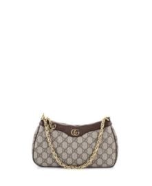 Small Ophidia Charm Shoulder Bag GG Coated Canvas at Macys