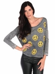 Smiley Face Top at Vintage Havana