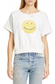 Smiley Raw Sweatshirt at Nordstrom