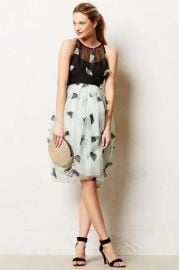 Smitten Organza Dress at Anthropologie