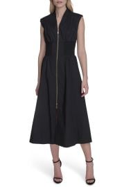 Smock Waist Cotton Midi Dress at Nordstrom Rack