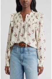 Smock Yoke Top at Nordstrom Rack