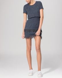 Smocked Fringe Hem by Maje at Bloomingdales