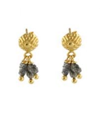 Smoke Diamond Earrings at Peggy Li