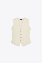 Smooth Knit Vest Top at Zara