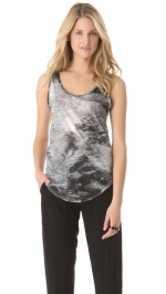 Smudge print tank by Helmut Lang at Shopbop