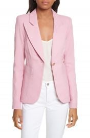 WornOnTV: Eve’s pink blazer and white print t-shirt on The Talk | Eve ...