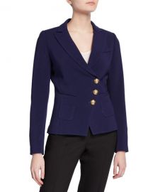 Smythe Asymmetrical Wrap Blazer at Neiman Marcus