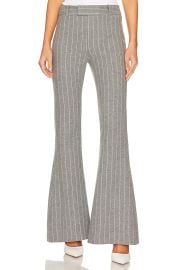 Smythe Bootcut Pant In Flannel Pinstripe at Revolve