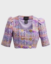 Smythe Cropped DB Jacket at Neiman Marcus