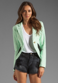 Smythe Lace Blazer at Revolve