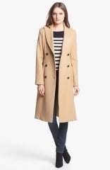 Smythe Long Double Breasted Wool Coat at Nordstrom