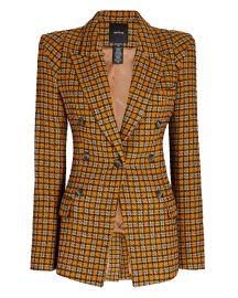 Smythe Not A DB Single-Breasted Blazer In Multi reg at Intermix