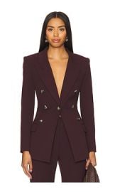 Smythe Not A Db Blazer In Plum at Revolve