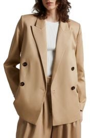 Smythe Oversize Linen Silk Blazer at Nordstrom