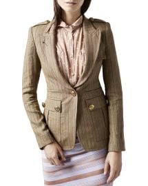 Smythe Peaked Lapel Blazer w Cargo Pocket at Neiman Marcus