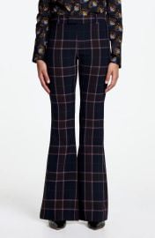 Smythe Plaid Bootcut Pants at Nordstrom