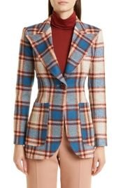 Smythe Plaid Wool Blazer at Nordstrom