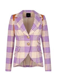 Smythe Rifle-patch Equestrian Plaid Blazer - at Farfetch