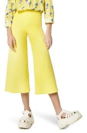 Smythe Stretch Cotton Gaucho Pants at Nordstrom