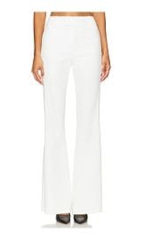 Smythe Tux Stripe Bootcut Pant In Ivory at Revolve