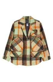 Smythe Womens Barn Plaid Shirt Jacket at Nordstrom