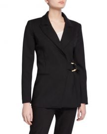 SmytheD-Ring Wrap Blazer at Neiman Marcus