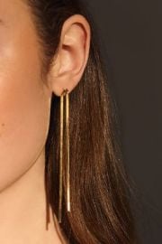 Snake Chain Drop Earrings at Anthropologie