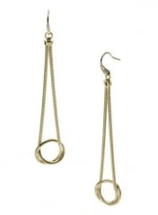 Snake Chain Knot Earrings by Michael Kors at Amazon