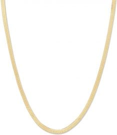 Snake Chain Wide Venice Necklace at Amazon