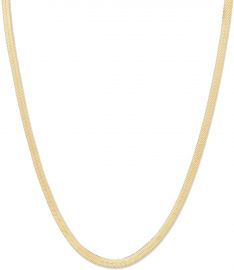 Snake Chain Wide Venice Necklace by Gorjana at Amazon